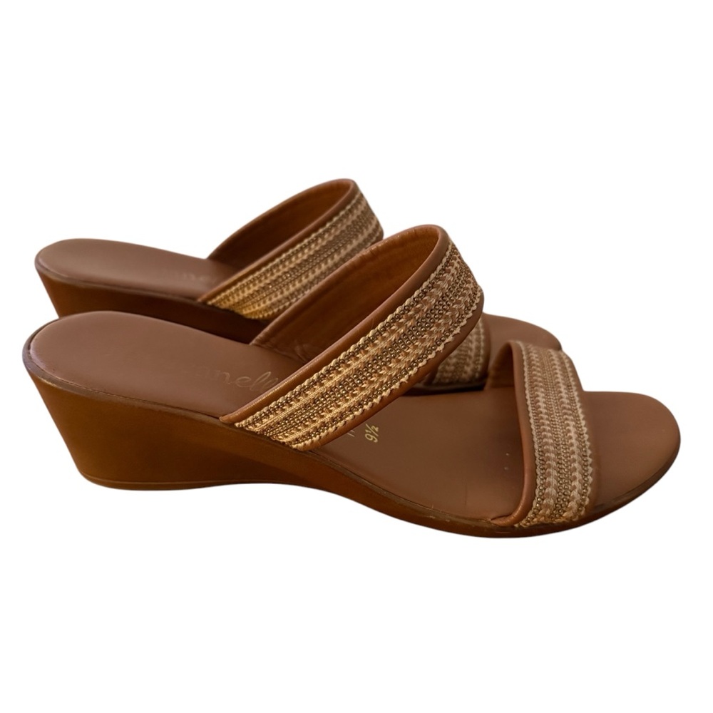 Women's Brown Wedge Sandals